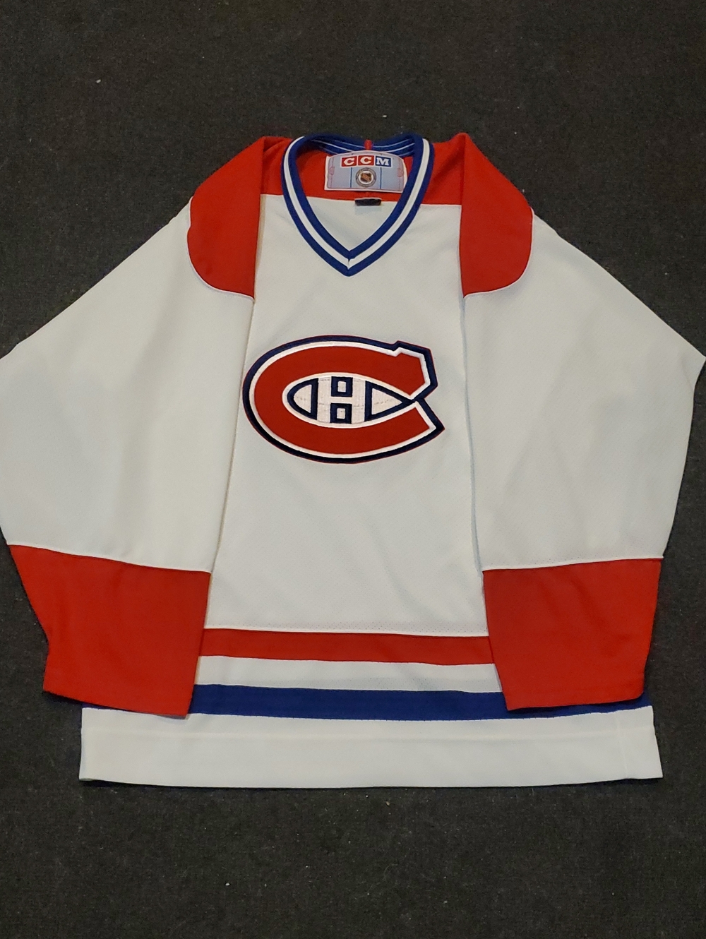 NHL Vintage Authentic CCM Montreal Canadiens Air Knit Jersey... 🏒